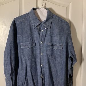 Orvis Trout Bum denim Shirt